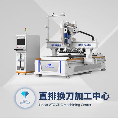 板式家具橱柜雕刻机厂家实木排钻开料机