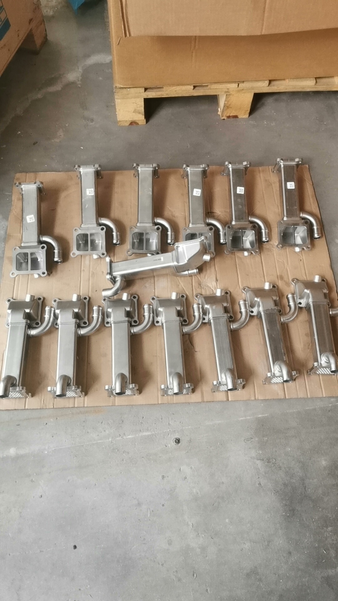 卡特EGE冷却器，卡特320EGR散热器，卡特317EGR散