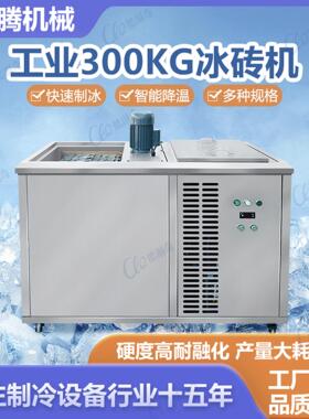 日产量300KG商用小型制冰机厂房隧道养猪场降温冰砖机可定制