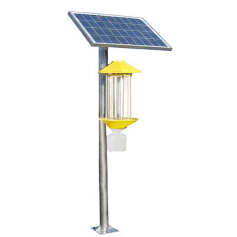 农用太阳能杀虫灯 果园茶园稻田灭虫灯户外频振式诱蛾灭蚊灯