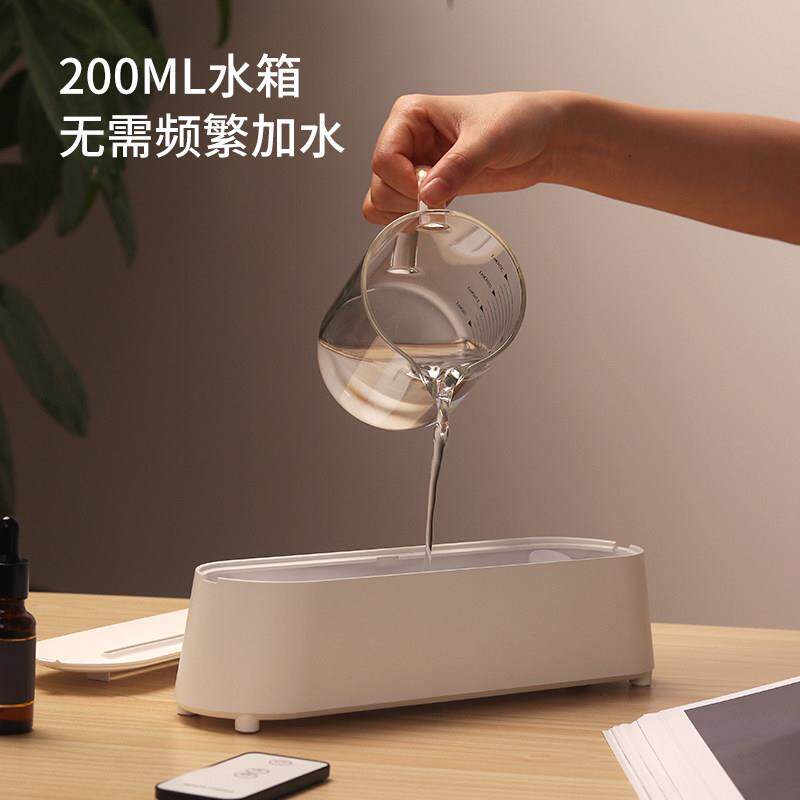 北欧火焰香薰加湿器氛围灯大雾量家用卧室办公室桌面宿舍小型礼物