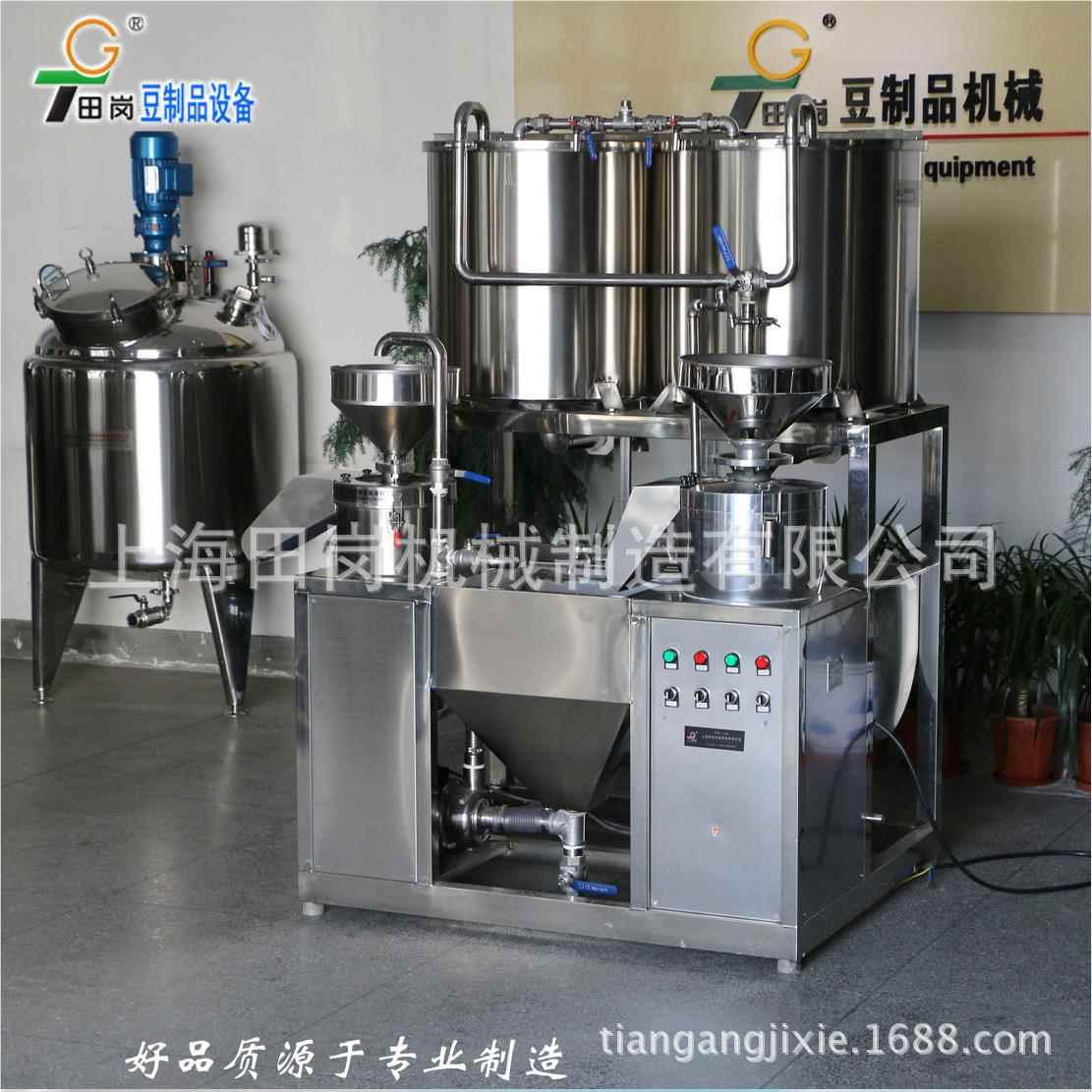 742厂家供应田TG豆-150锈型磨豆机组 不岗钢奶豆浆机