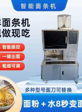 全自动面条机商用压面机面馆超市专用轧面机鲜面条机新型面条