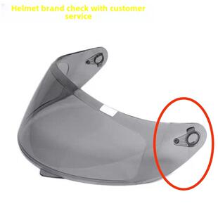 捷凯艾狮AIS 316 902 607 805 变色头盔镜片面罩防晒日夜通用挡风