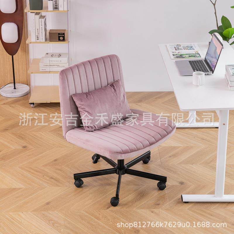 电脑椅久坐舒适科技布家用轻奢书桌椅转椅简约升降座椅北欧办公椅