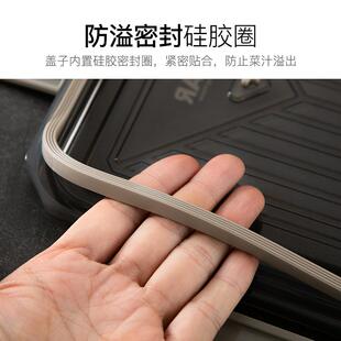 琪东南亚盒便当学生成人饭盒食堂不锈钢盘密封加餐上班族304