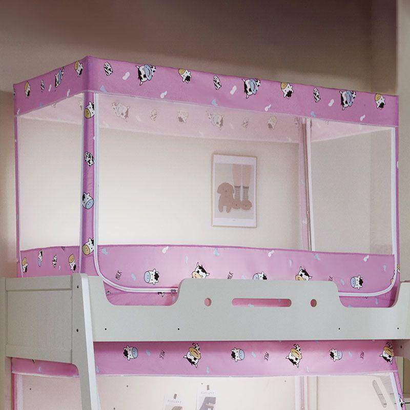 学生三开门上下铺蚊帐床铺通用0.8m0.9米宿舍上下床寝室单人床