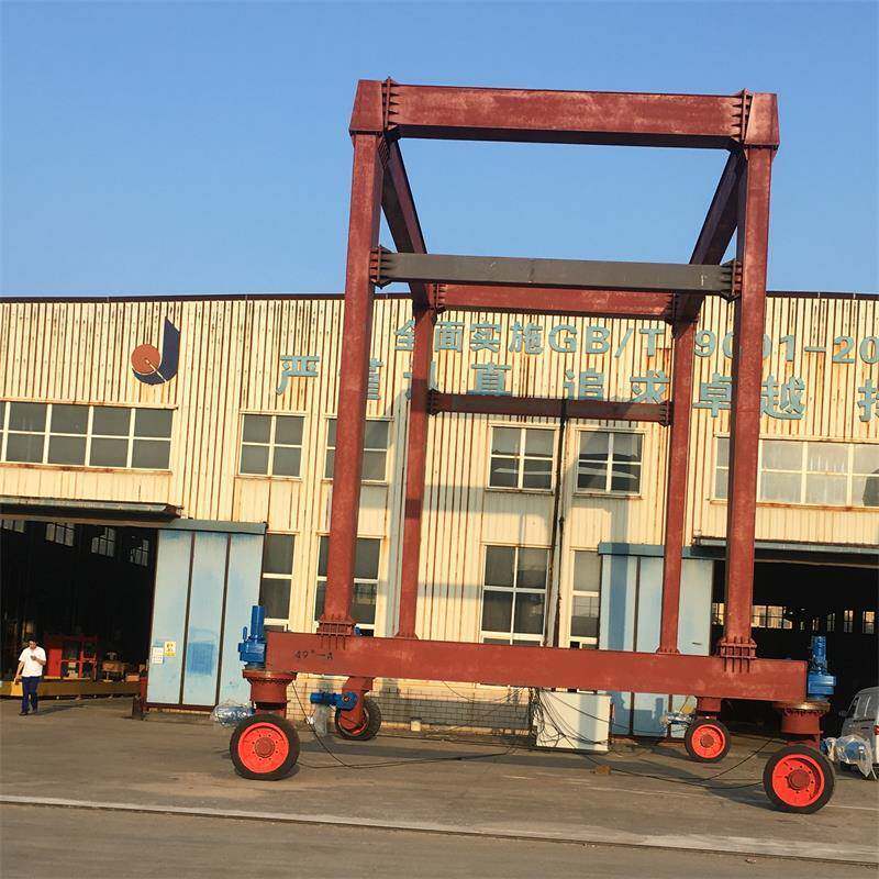 轮胎吊无轨龙门吊吨位规格多按需设计灵活性搬运堆垛适用