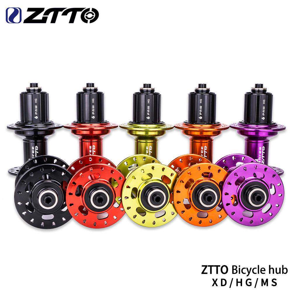 ZTTO P3山地车6爪碟刹花鼓 4培林密封轴承配件32孔8-11速72响花鼓