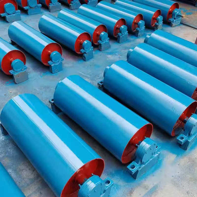 输送带托辊滚筒托辊支架无动力皮带传送带托辊组输送机包胶辊