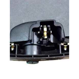 通用踏板机车电动车尾箱后备箱锁收纳箱配件锁芯塑料箱钥匙锁黑