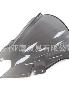 适用川崎 NINJA500 SE 24-25 改装竞技风挡加高前挡风板导流配件