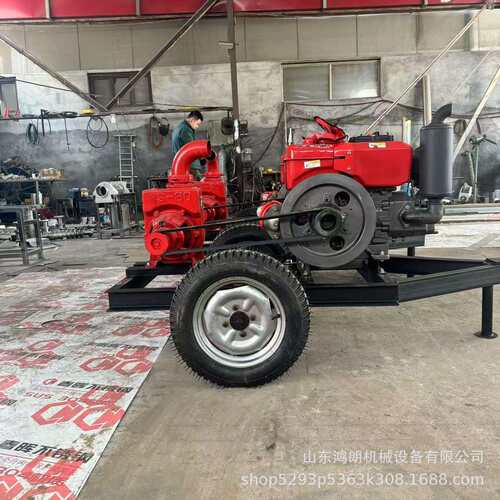 汽油机农用户外灌溉抽水泵 2寸高扬程汽油机驱动自吸排水泵