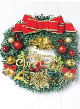Christmas decoration wreath 30CM rattan wreath PVC simulatio