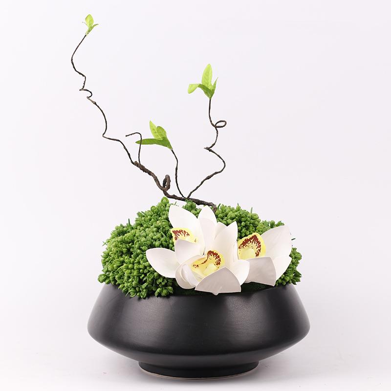 花艺小盆栽绿植假花盆景样板房茶几客厅餐桌装饰品摆件仿真花