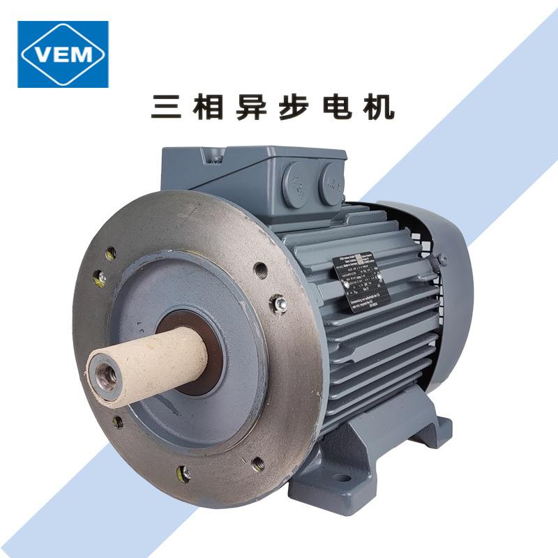 VEM威姆卧式三相静音异步电机21R100L8G43B350.75WIP56防护