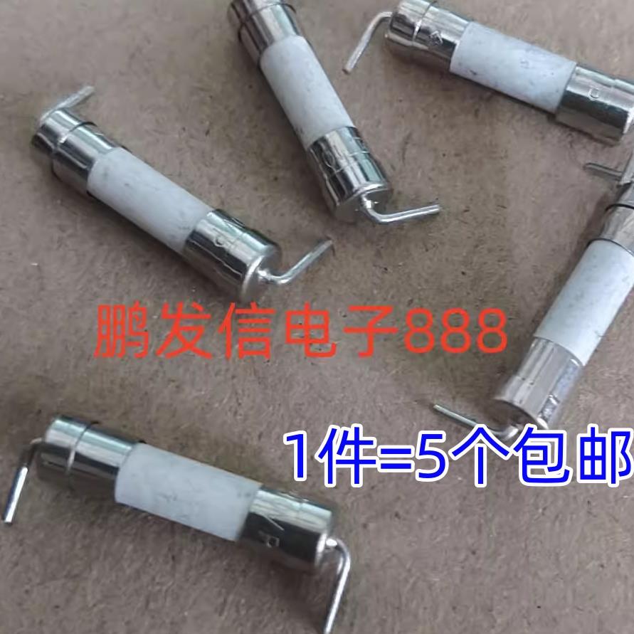 5个T8AH250V T10AT5AT4A 5X20慢熔断陶瓷保险丝 线路板电机保险管