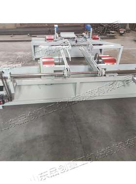 自动截料裁板锯实木多层等多段断料切割锯裁自动双端齐头锯