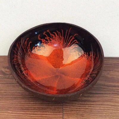 Coconut Bowl Candy Container Toddler Snacks Shell Nuts