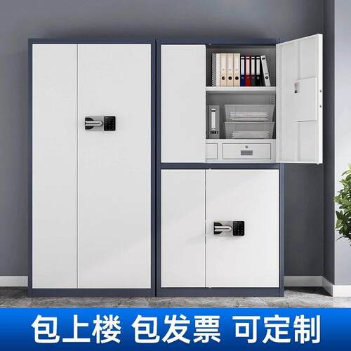 保密柜电子密码锁铁皮文件柜国保档案资料带锁收纳柜办公室保险柜