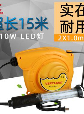 格霖堡GD230E卷管器自动伸缩电鼓LE灯汽车工厂洗车维修电线