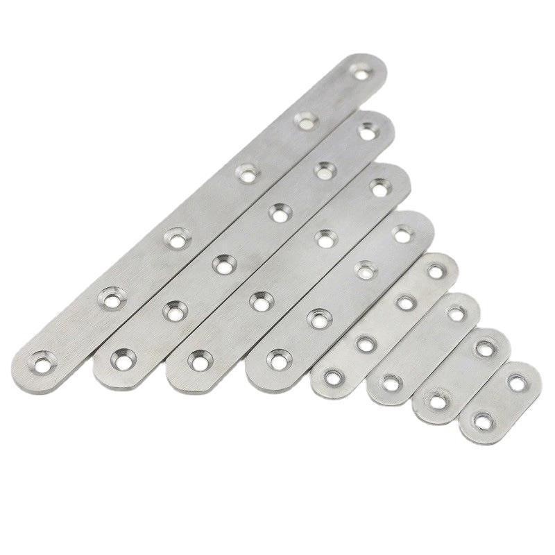 不锈钢板带孔铁条直条扁条加厚神器强力带孔扁条铁片改装角片