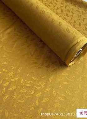 鸟GQJ衔枝花夏季全孔丝花罗面料透气蚕丝高定丝绸小衫汉真服布料