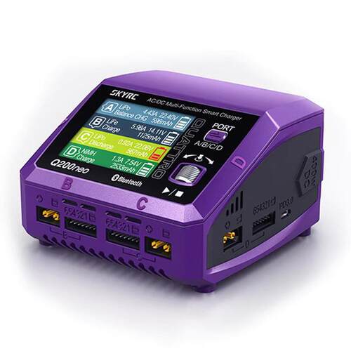 SKYRC Q200neoAC200W DC400W平衡充电器 可做100W电源 SK-100197