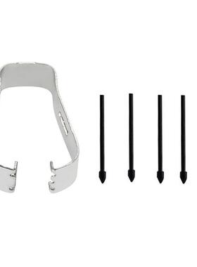 5Pcs Touch Stylus Tips Nibs With Metal Clip For Samsung Gala
