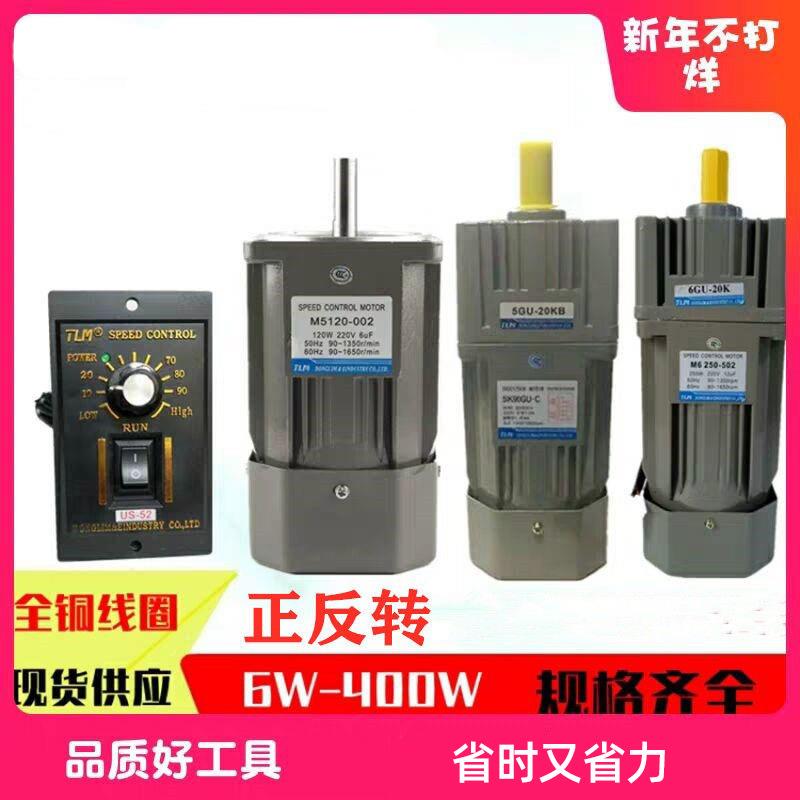 东力小型减速电机齿轮减速电机220v单相交流调速步进减速电机马达