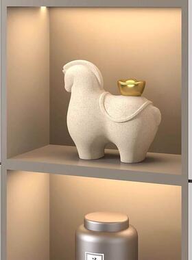 马上有钱摆件开业礼物送礼客厅酒柜装饰品办公室摆设乔迁新居礼品