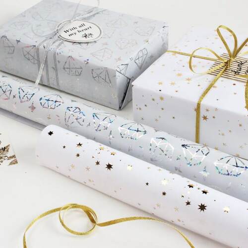 happy birthday包装纸 wrapping paper christmas gift packaging