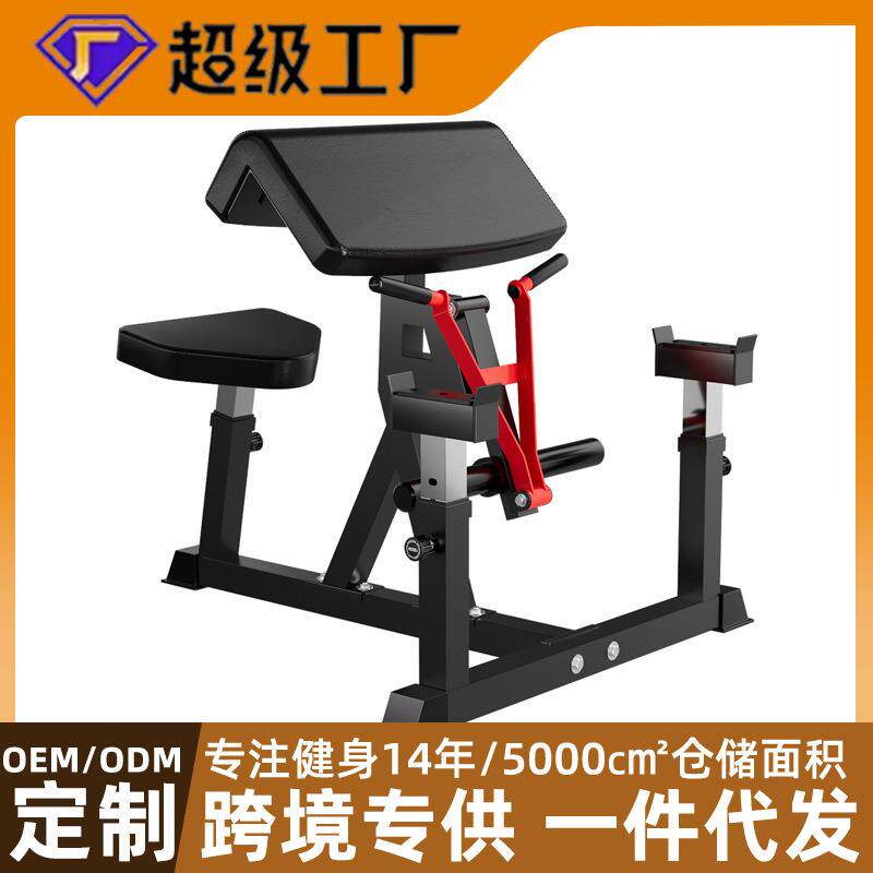 二头肌训练板健身房训练椅肌肉训练架牧师凳杠铃弯举椅子拉伸支架