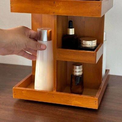 Large Capacity Sturdy Cosmetic Organizers Desktop Storage