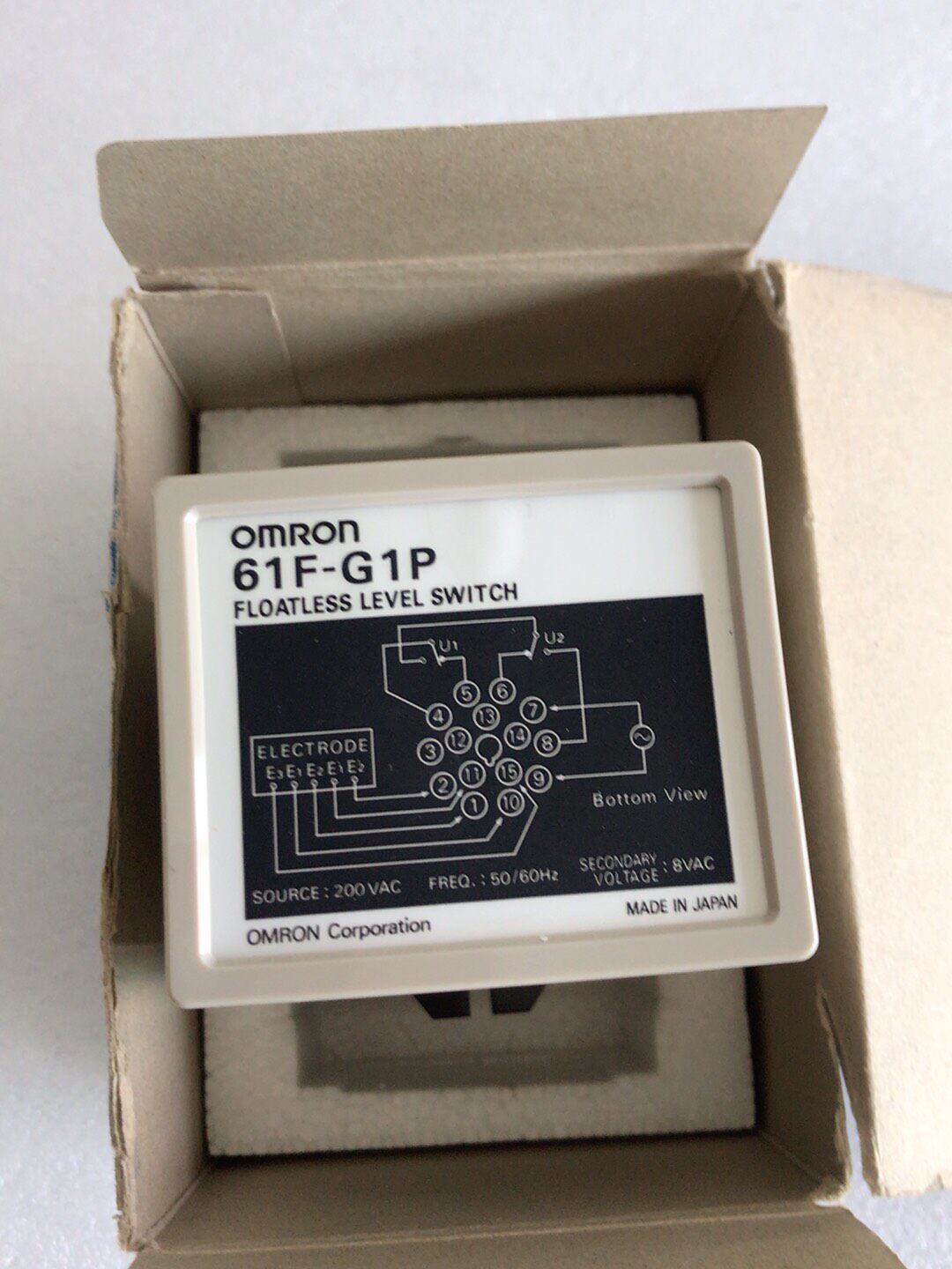 全新原装欧姆龙液位控制器 61F-G1P AC220V询价