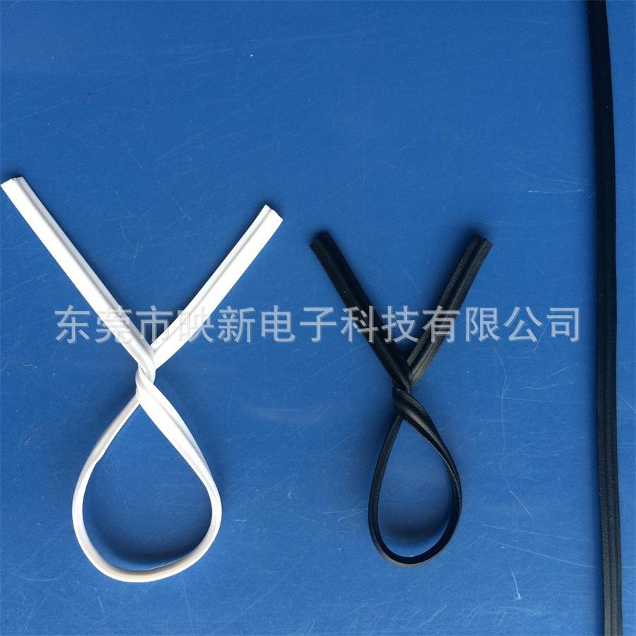 0.55扎线环保塑胶带05525包胶铁芯扎带1绑000米/卷黑色扎丝