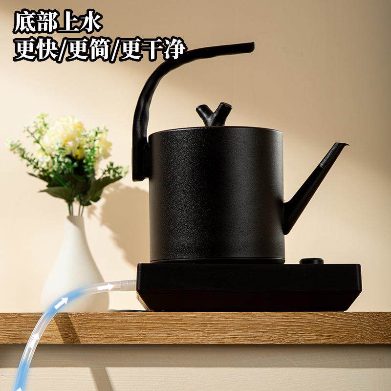 304电热烧水壶全自动底部上水壶抽水式烧水恒温壶家用一体泡煮茶