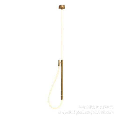 北欧极简卧室床头小吊灯客厅背景墙酒店床头灯360度发光创意壁灯