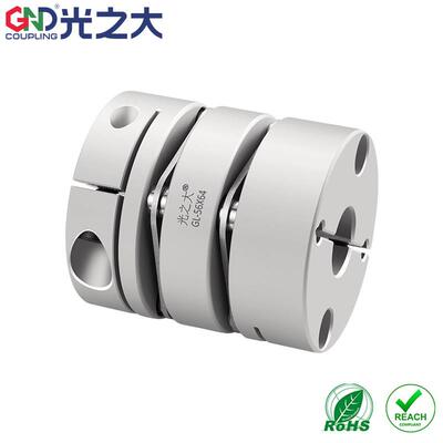GL双膜片联轴器大扭矩步进伺服模组丝杆梅花弹性连轴器GCPW/DEG11