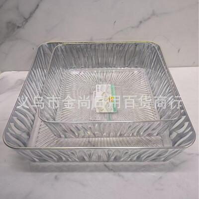 Plastic fruit platter, plates for home living room coffee ta