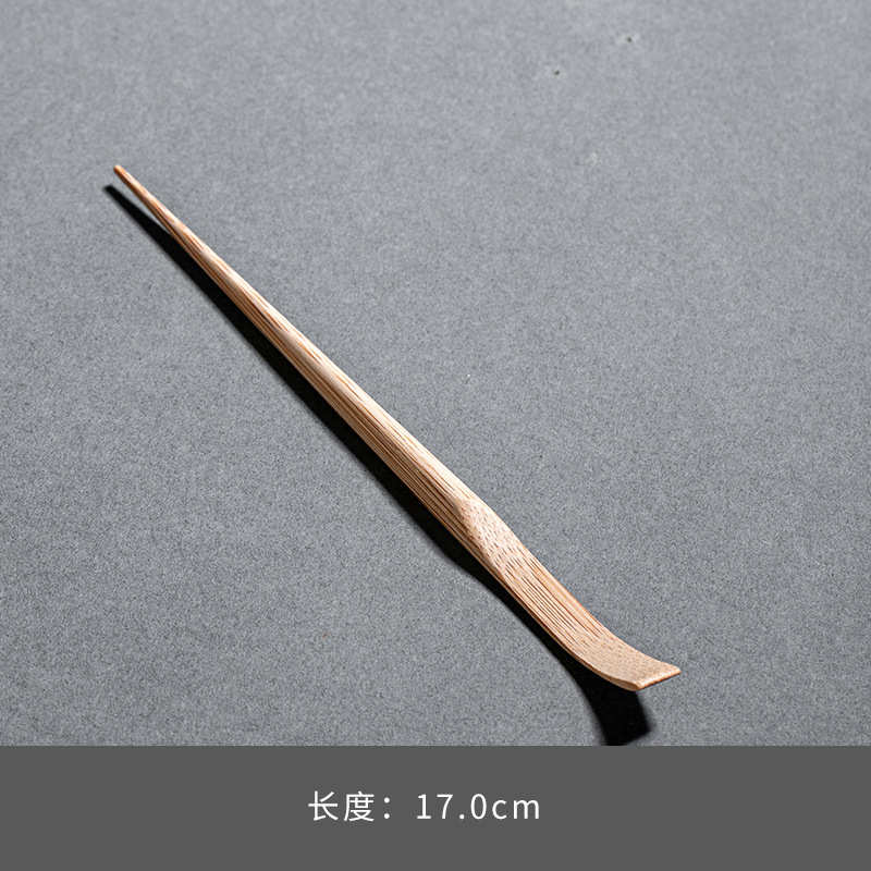 茶针茶刀茶锥 茶道六君子竹制茶拨雕刻细普洱茶撬茶针发簪 通壶针