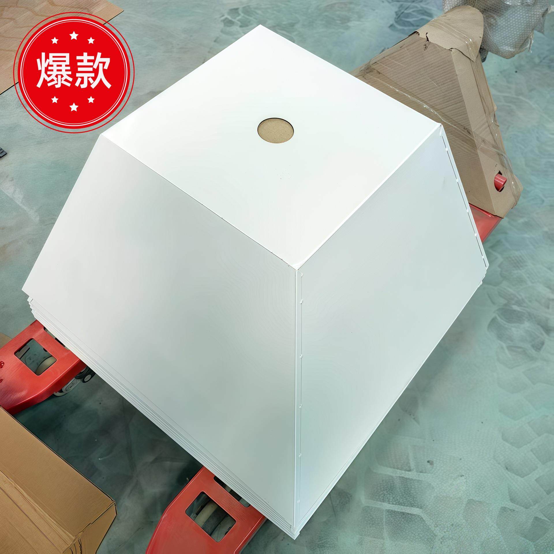 道高品质旗免注水钢旗杆不锈铁板旗道杆EDF箱体旗