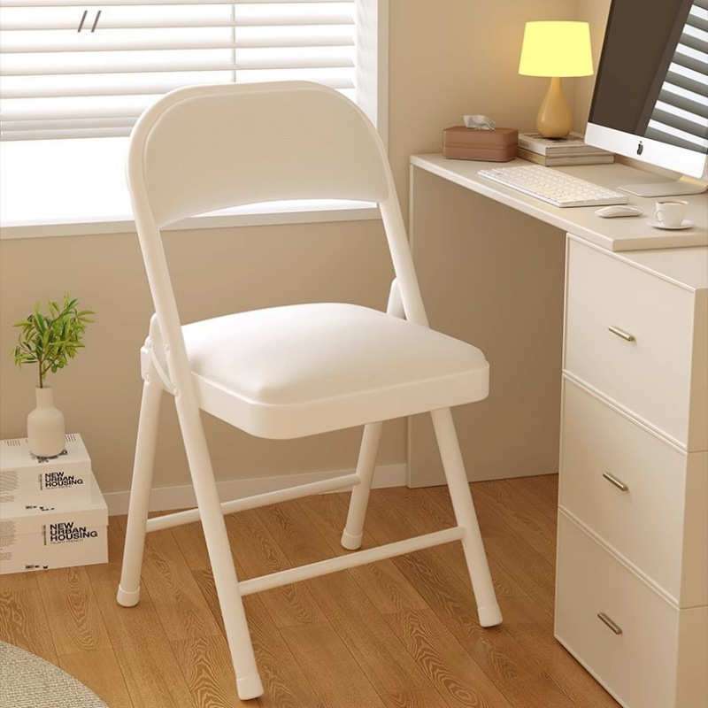 电脑椅久坐舒适办公座椅宿舍大学生学习折叠靠背椅子家用书桌凳子