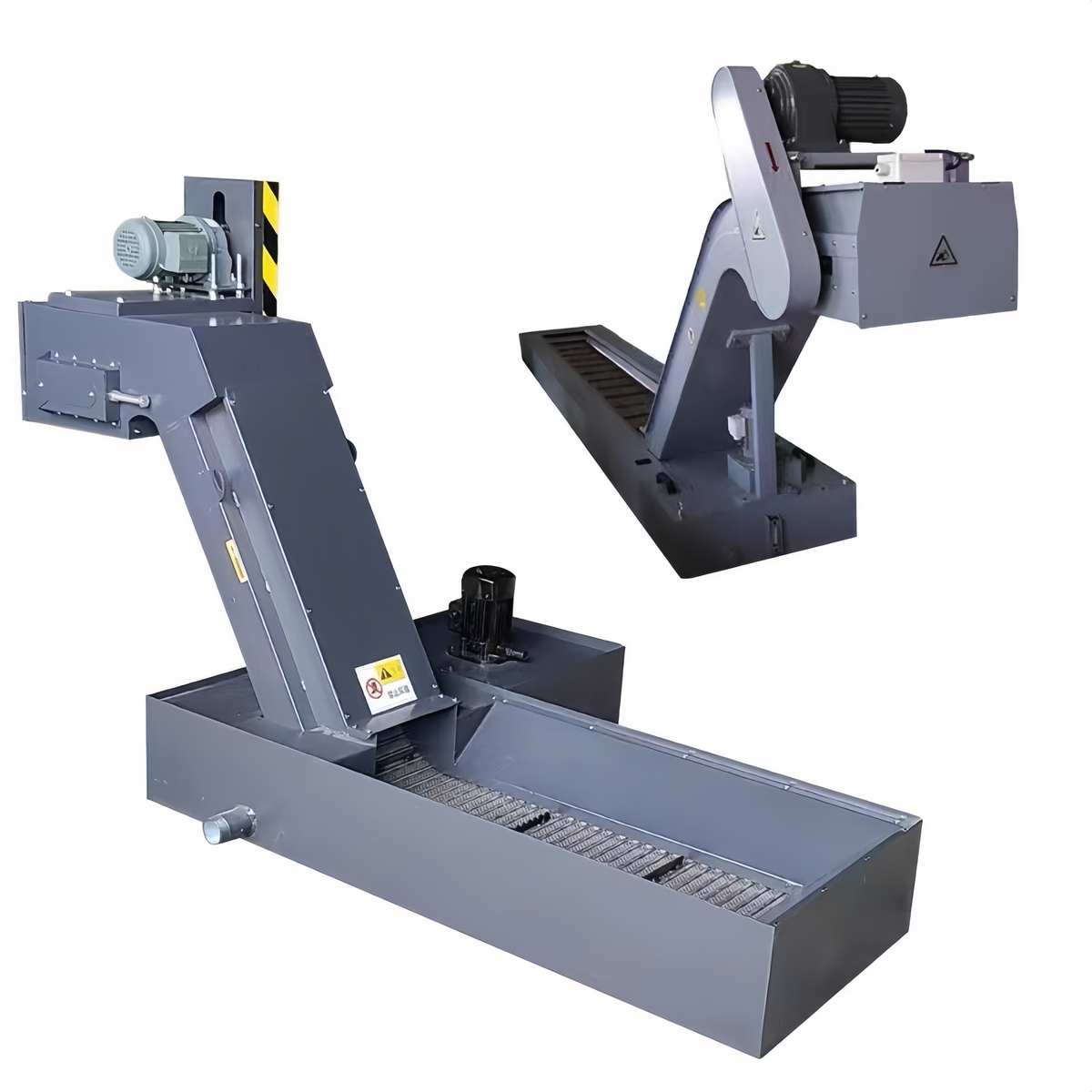 屑车床废料切屑链板式机废料排屑输送机链板式排机提升机