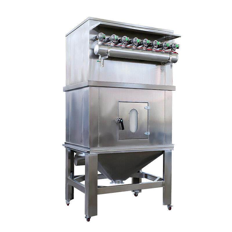 淀粉粉碎除尘器脉冲布袋除尘器食品厂颗粒粮食加工袋式粉尘收集器