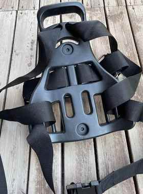 包邮QAT托12L12升潜水瓶背铝拖合金潜水瓶背架潜水瓶架-铝瓶背板