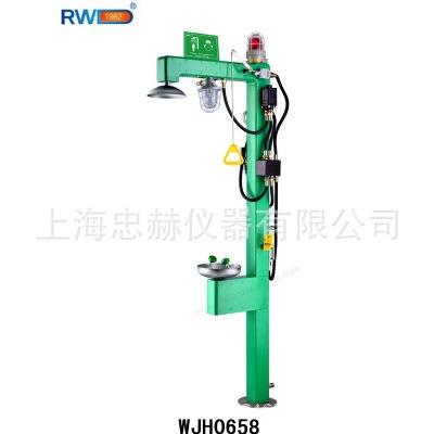 WJH0658电伴热式紧急冲淋洗眼器