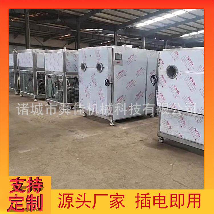 鸡蛋低温脱水冻干机 鳕鱼泥鳅高蛋白真空冻干机 鱼干冷冻干燥机