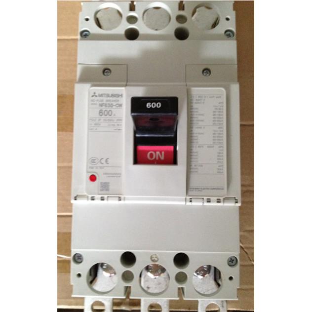 原装三菱塑壳断路器NF630-CW 3P 可选电流有 500A 600A 630A 全新