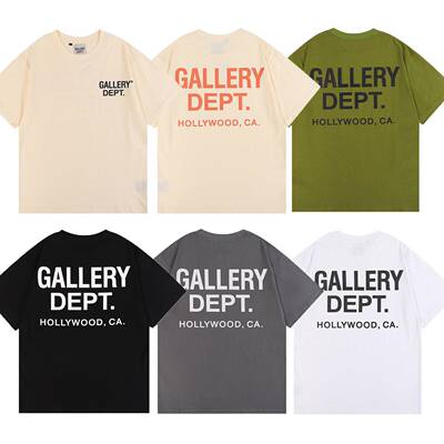 GalleryDept2022年夏季新款T恤女情侣打底衫宽松个性